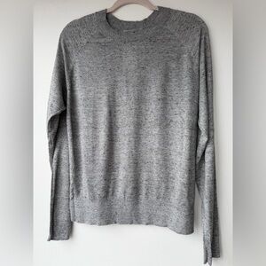 Fine-knit Sweater gray H&M